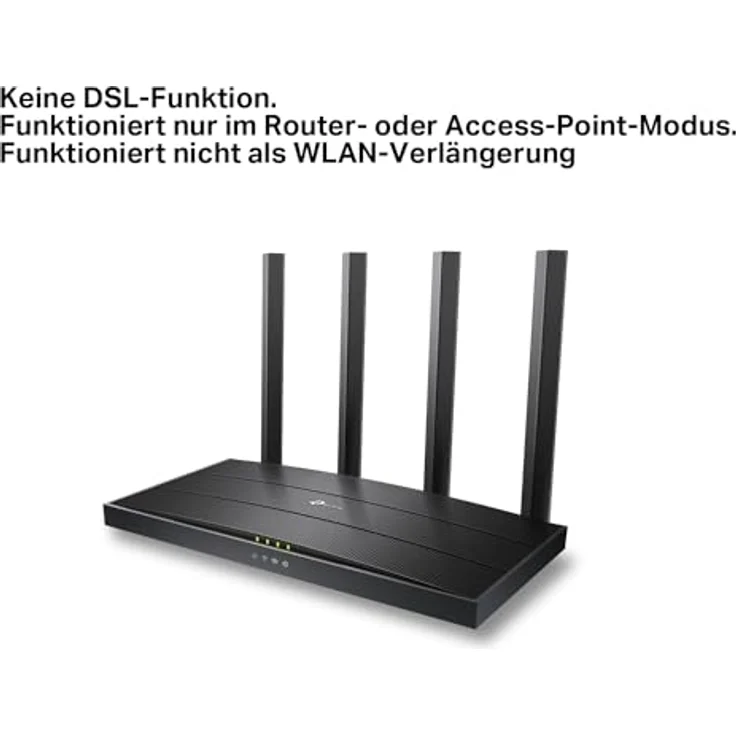TP-Link Archer AX18 Wi-Fi 6 Router, Dualband AX1500, 4 Gigabit-Ports, WPA3, Kindersicherung, Gast-Netzwerk – Bild 2