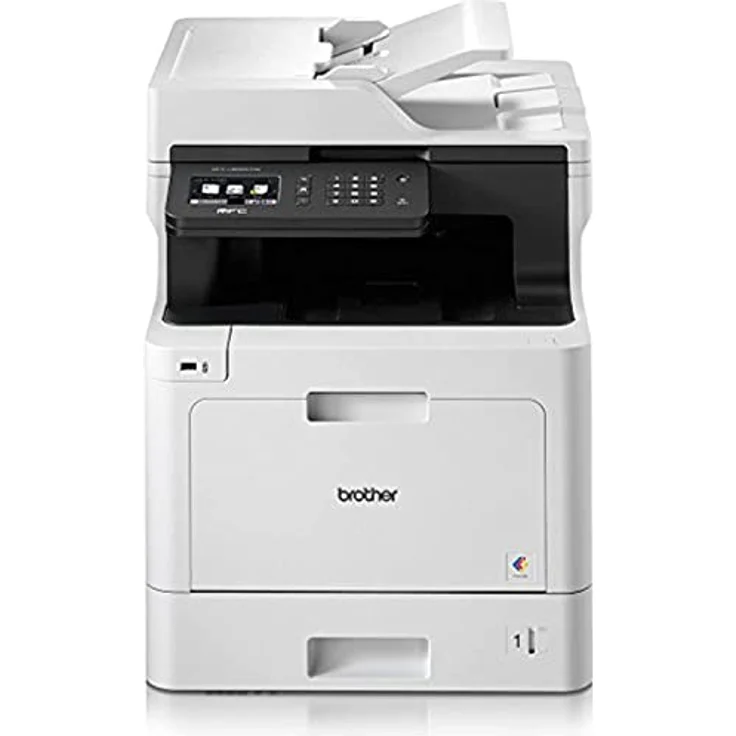 Brother MFC-L8690CDW A4 Farblaserdrucker, Wireless, PC Anschluss und Netzwerk, Drucken, Kopieren, Scannen, Faxen und 2 Duplexdruck – Bild 1