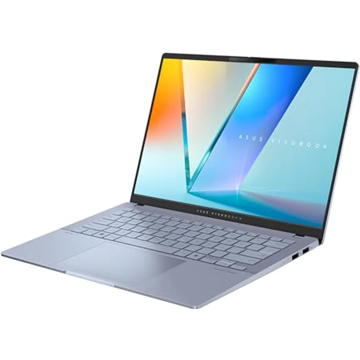 ASUS Vivobook S 14 OLED, 14" Notebook mit Intel Core Ultra 7, 16 GB RAM, 1 TB SSD, RGB-Tastatur, Wi-Fi 7, Blau – Bild 3