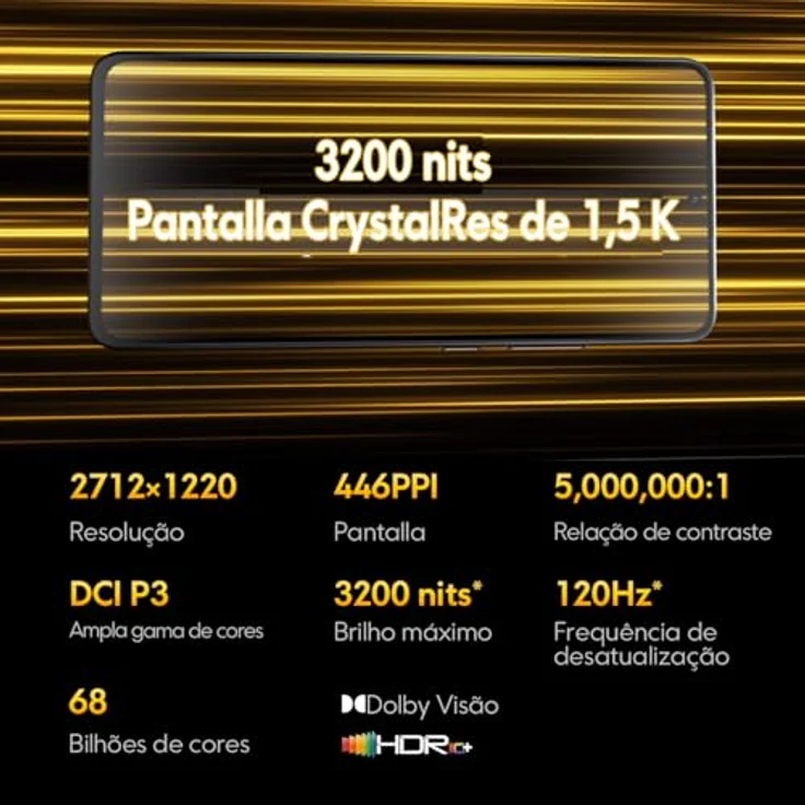 Xiaomi POCO X7 Pro 5G Smartphone 12/256GB, Gelb, mit Power Delivery (PD) und max. 90W Ladeleistung – Bild 6