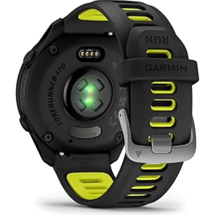 Garmin Forerunner 170 Music, Smartwatch mit 1,2'' AMOLED Touch-Display, GPS und 4 GB Speicher, schwarz – Bild 5