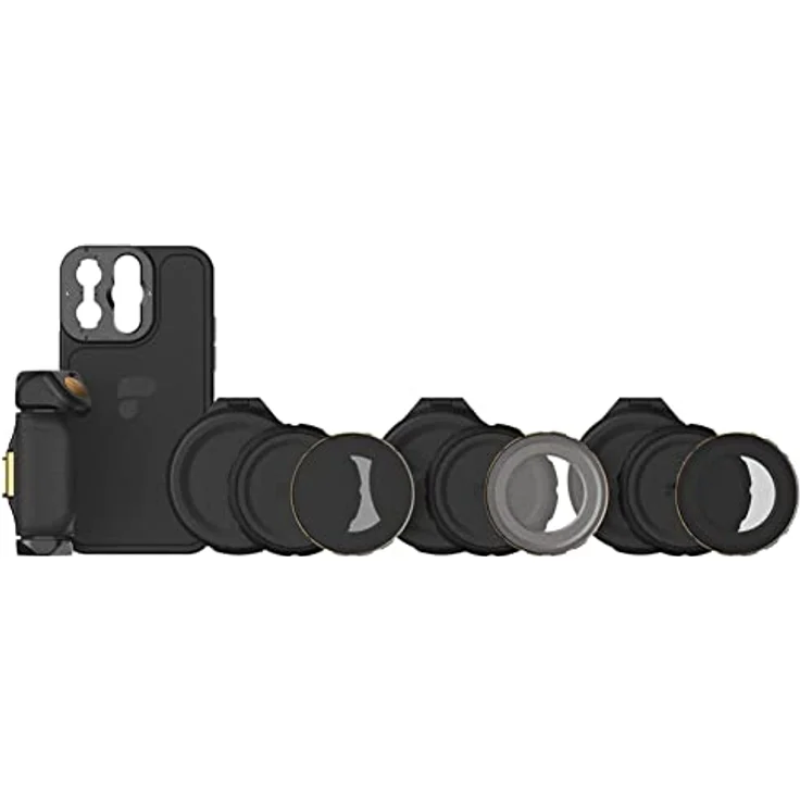 PolarPro LiteChaser iPhone 13 PRO MAX Kit für Regisseure - Tasche - Filter - Griff - Bluetooth Auslöser - MagSafe kompatibel - Handy Fotografie/Videografie – Bild 1
