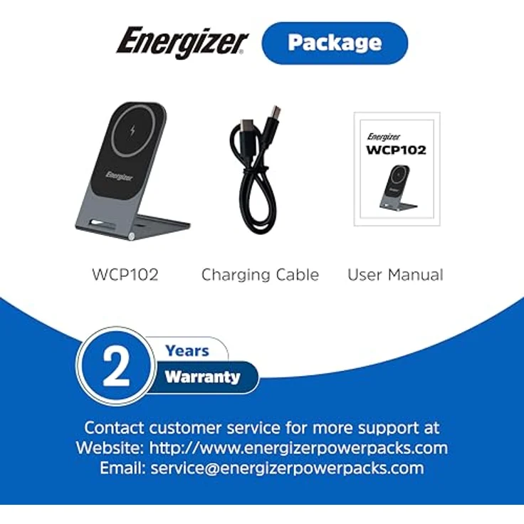 Energizer Kabelloses MagSafe Ladepad - 15W, ultradünnes Aluminiumgehäuse, magnetische Befestigung, 180° Betrachtungswinkel, PowerSafe-Schutz – Bild 8