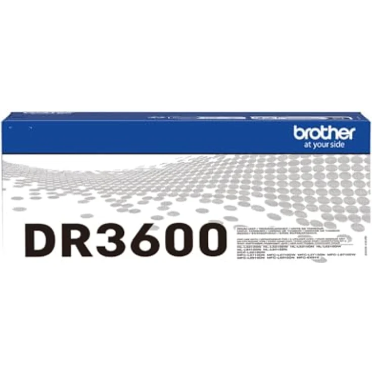 Brother DR-3600, Original Schwarz Trommeleinheit für HL-L6210DW und HL-L5210DW, Druckleistung ca. 75.000 Seiten – Bild 1