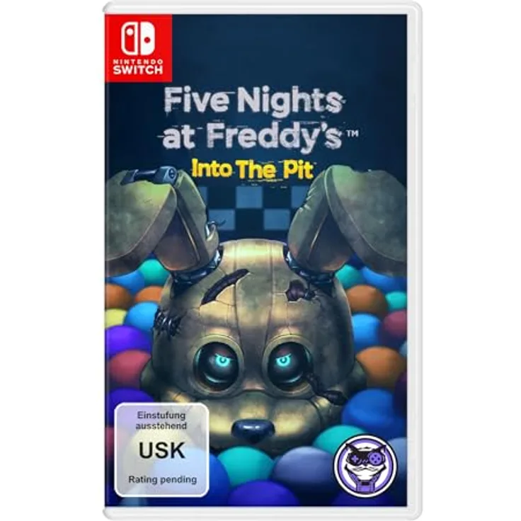 iam8bit Five Nights at Freddy's - Into the Pit, Nintendo Switch Spiel mit offiziellem Soundtrack, Abenteuer- und Rätsel-Elementen