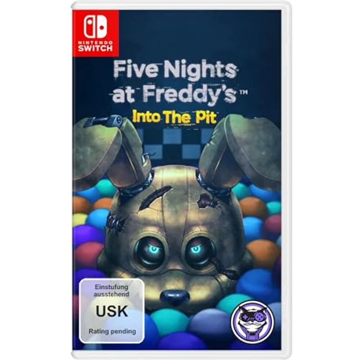 iam8bit Five Nights at Freddy's - Into the Pit, Nintendo Switch Spiel mit offiziellem Soundtrack, Abenteuer- und Rätsel-Elementen – Bild 1