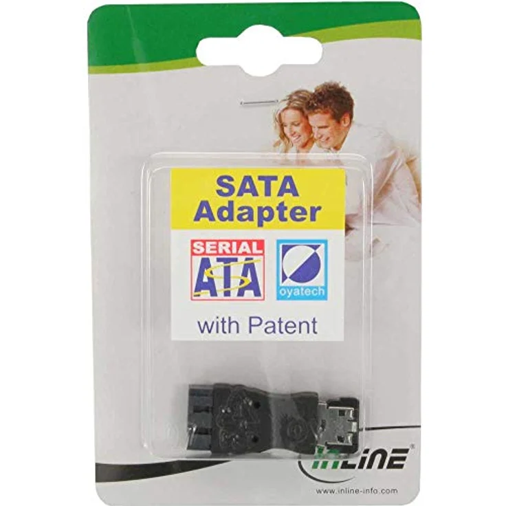 InLine 27502 eSATA Stecker an SATA Buchse Adapter – Bild 3