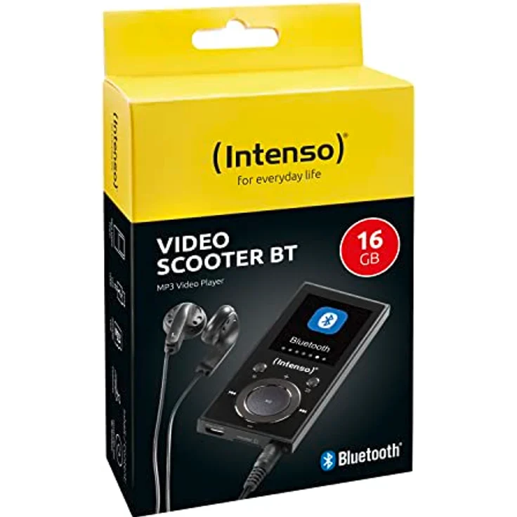 Intenso MP3 Player Video Scooter 1,8 Zoll Bluetooth schwarz – Bild 5