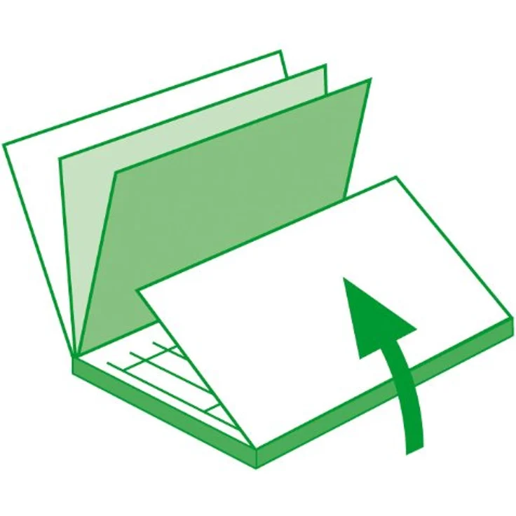 Sigel Formularblock A6 quer, Ausgabe-/Einnahmebeleg, 40 Blatt, selbstdurchschreibend, gelb – Bild 7