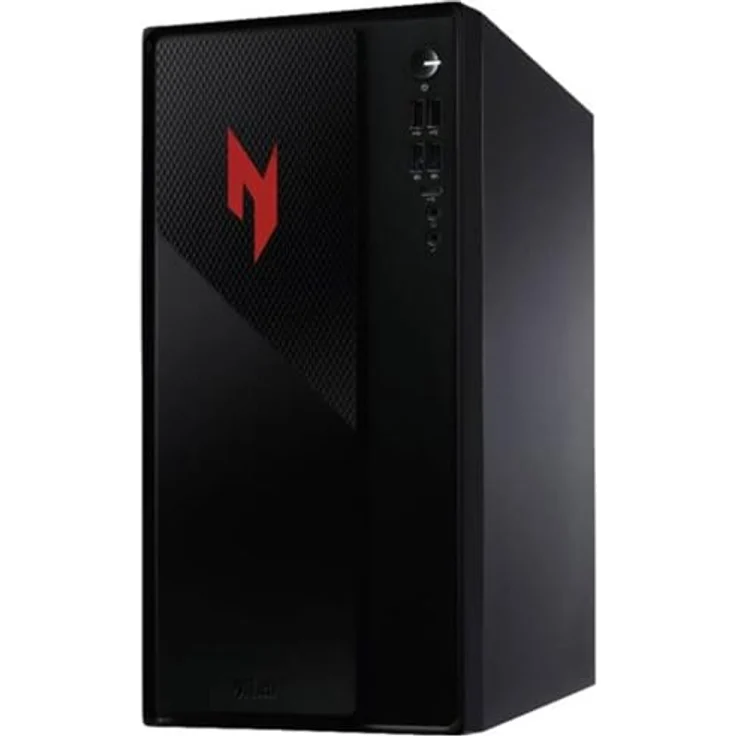 Acer Nitro 20 N20-101, Gaming Desktop-PC mit Intel Core i5 210H, NVIDIA RTX 5060, 16 GB RAM und 512 GB SSD, Schwarz, Windows 11 Home – Bild 3