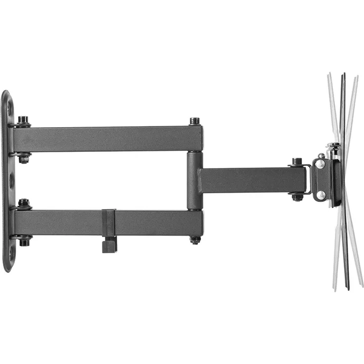 Deltaco Wandhalterung ARM-0253 (42", 25 kg), TV Wandhalterung, Schwarz