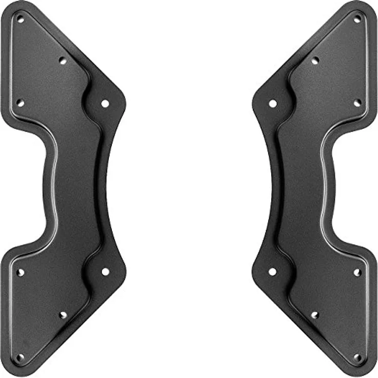 deleyCON Universal VESA-Adapter für TV & Monitor Wandhalterungen, Erweiterung von VESA 200x200 auf 300x300, 400x200, 400x400, bis 30Kg belastbar