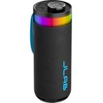 JLab Go Party Tragbarer Bluetooth Lautsprecher, 10W mit 16H+ Akkulaufzeit, RGB Licht und IP56 Wasserfest, Schwarz