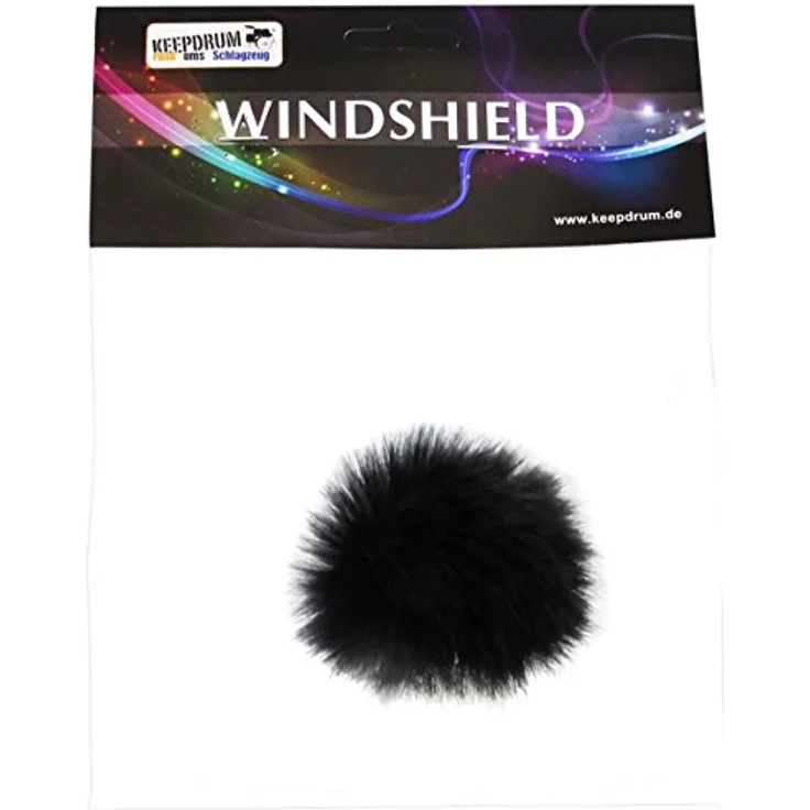 Mipro MU 55 L Kondensator Lavalier Ansteckmikrofon + keepdrum WS05 Mini Fell-Windschutz – Bild 3