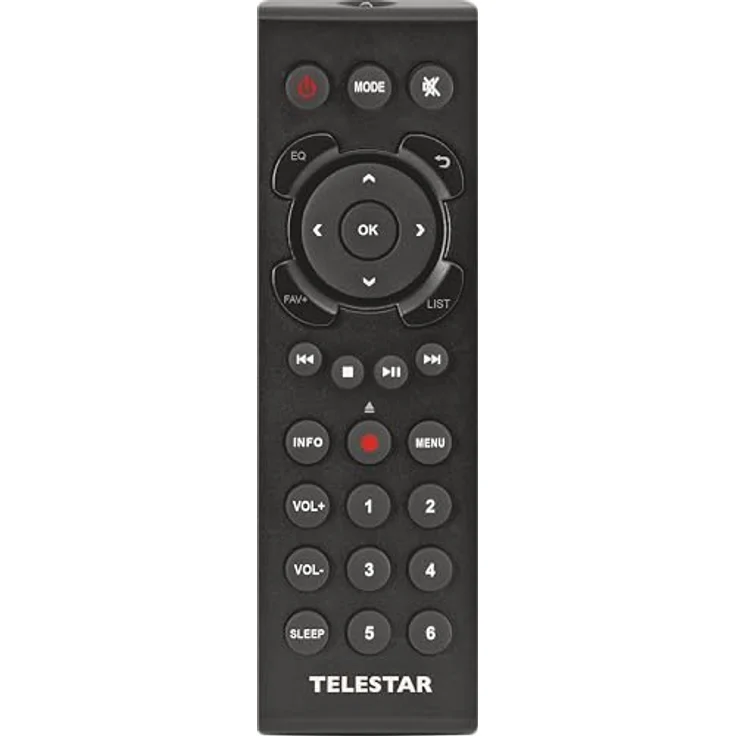 TELESTAR TOP 300, DAB+/Internetradio mit CD-Player, Stereo, 30 W, Bluetooth 5.3, USB-Recording, Notfallwarnsystem, Schwarz – Bild 4