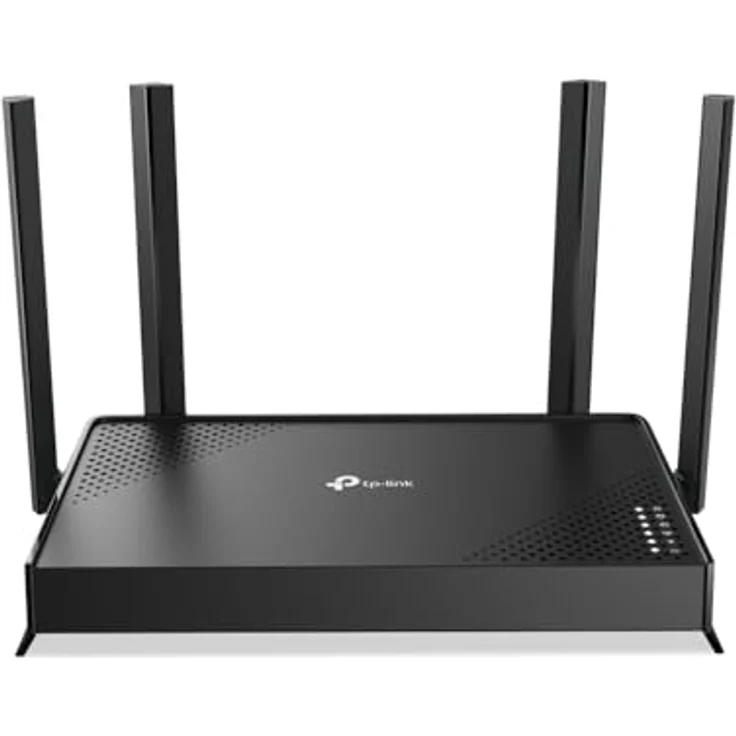 TP-Link Archer BE220 BE3600, Dual-Band Wi-Fi 7 Router mit 1000 Mbit/s, schwarz – Bild 1