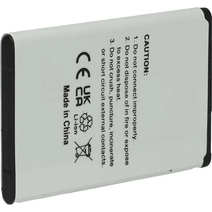 vhbw 2X Ersatzakku für Easyfone Prime A1, Lithium-Ionen, 900 mAh, wiederaufladbar – Bild 4
