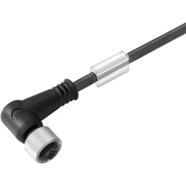 Weidmüller Sensor-/Aktor-Steckverbinder, Antennenkabel M12 Buchse gewinkelt, 8-polig, geschirmt, 10 m