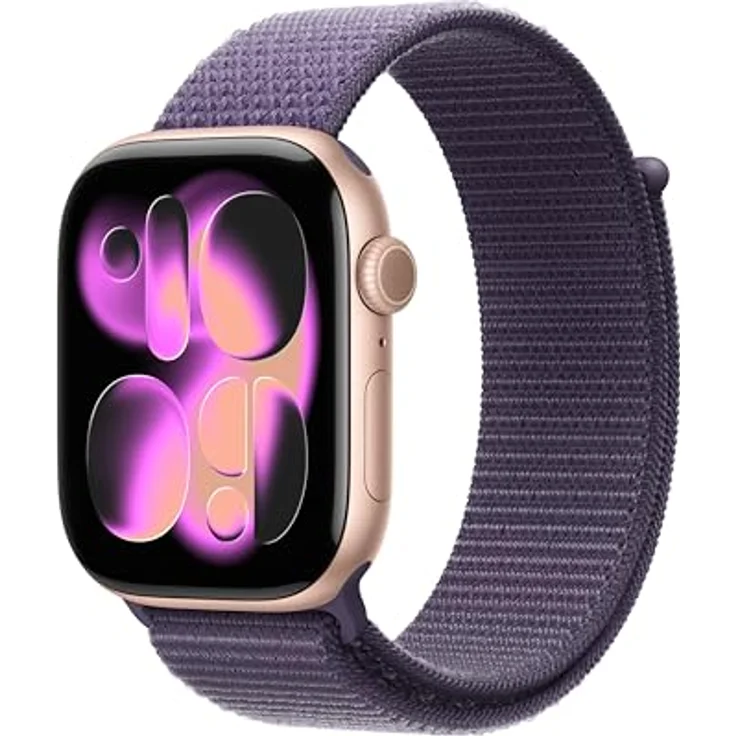 Apple Sport Loop für Watch, 46 mm, nebelfiolet, One Size, atmungsaktiv und leicht, recyceltes Nylon – Bild 2