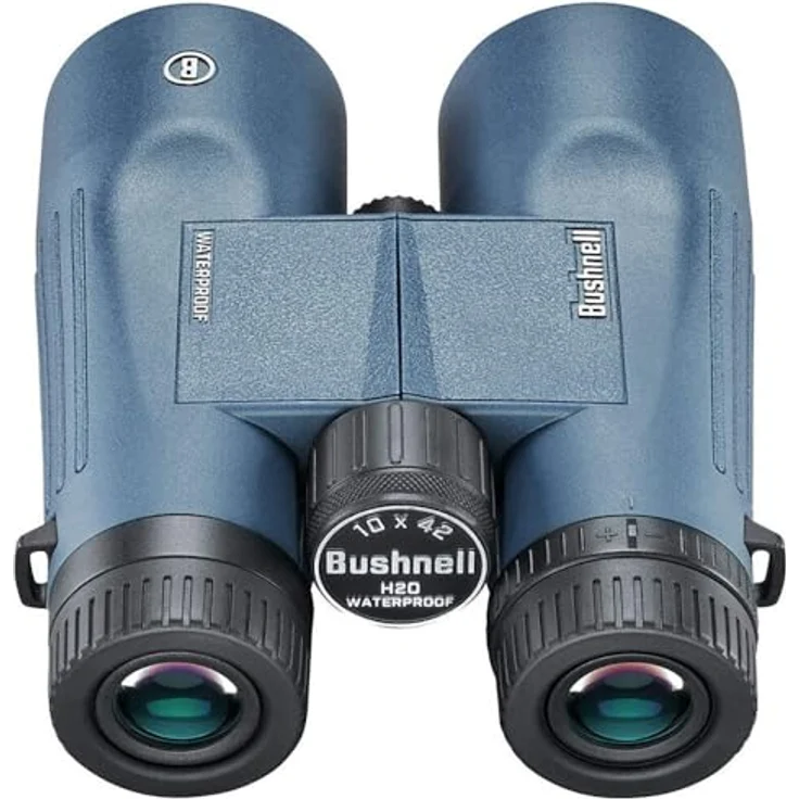 Bushnell - H2O 2 - Fernglas - 10x42 Dunkelblaues - Voll multivergütetes - Wasserdicht/Beschlagfrei - Drehbare Augenmuscheln - Wassersport - Bootfahren - 150142R – Bild 4
