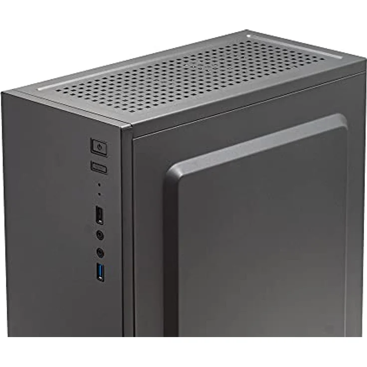 Mars Gaming MC100 ATX Gehäuse mit RGB-Beleuchtung und Seitenteil aus Glas, Schwarz – Bild 6