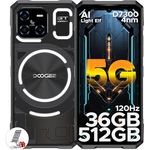 DOOGEE Blade GT Ultra 5G, Outdoor Smartphone mit 100 MP Kamera, 36 GB RAM, 512 GB ROM, 6,72 Zoll FHD+, IP68/IP69K
