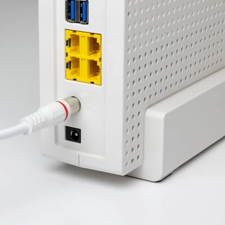 Axing EAK 151-80, Endgeräteanschlusskabel 1,5 m F-Quickfix F-Stecker, 4-fach geschirmt, DOCSIS 3.1/4.0 ready, ideal für Kabelmodem DATA CATV Kabelfernsehen – Bild 4