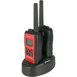 Stabo Walkie Talkie Funkhandy Freecomm 850 Set, Long-Range-Gerät mit 10 km Reichweite, wasserdicht, schwimmfähig