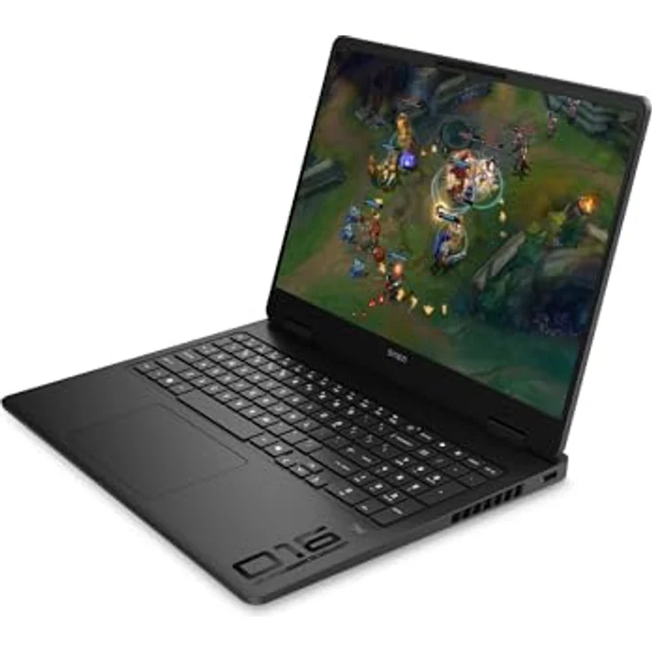 HP Omen 16-ap0192ng, Gaming Notebook mit RTX 5070, AMD Ryzen 9 8940HX, 16 GB RAM, 1000 GB SSD, Schwarz – Bild 2
