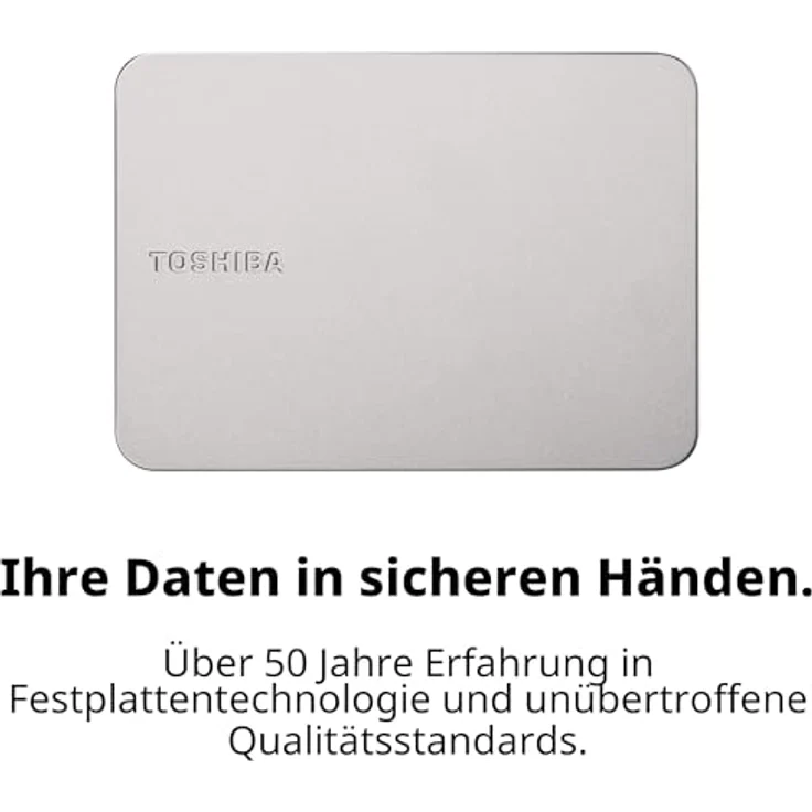 Toshiba Canvio Flex 2TB USB3.2 Externe HDD-Festplatte silver, für Windows und Mac – Bild 6