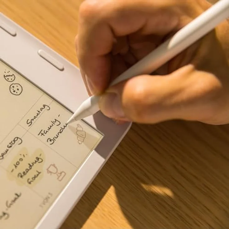 tolino Stylus, Eingabestift für tolino Geräte, präzise Steuerung, ergonomische Form, Weiss – Bild 4