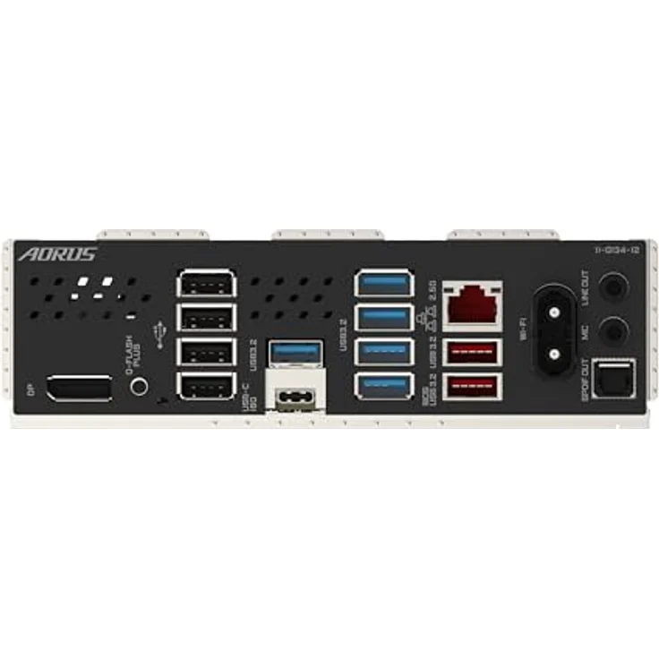 Gigabyte B850 AORUS Elite WIFI7 Motherboard - AMD Ryzen 9000 Serie CPUs, 14+2+2 Phasen digitales VRM, bis zu 8200MHz DDR5 (OC), 1xPCIe 5.0 + 2xPCIe 4.0 M.2, 2,5 LAN, WiFi 7, USB 3.2 Gen 2x2 - Schwarz – Bild 5