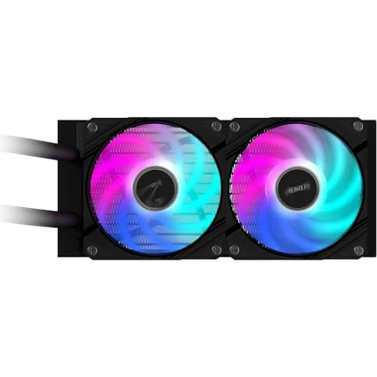 Gigabyte AORUS WATERFORCE II 240 AIO Flüssigkeits-CPU-Kühler - ARGB-Lüfter, Schiebe-in-Verriegelungsmechanismus, DAISY-CHAIN, kompatibel mit Intel LGA 1851 und AMD AM5 – Bild 5