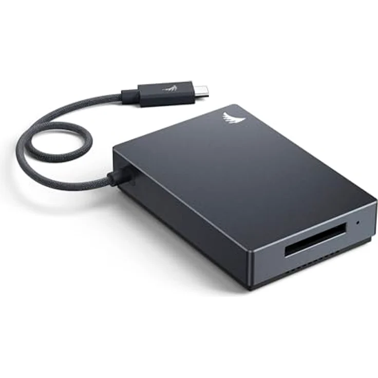 Angelbird Performance Card Reader CFexpress B, Speicherkartenlesegerät mit USB 4 Anschluss – Bild 1