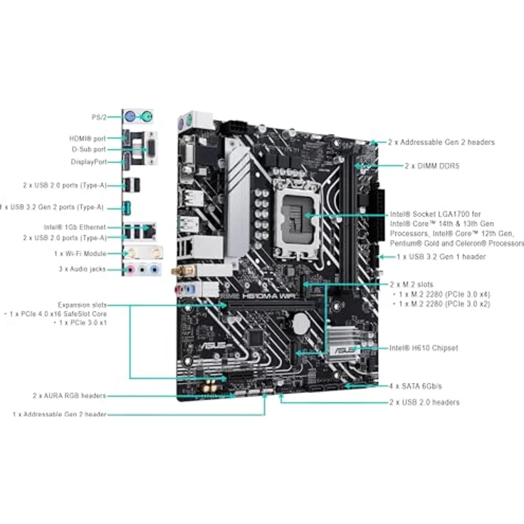 Ankermann Gaming Office Work V3, Intel Core i9-12900F, Nvidia GeForce RTX 4060 Ti 8GB, 32GB DDR5 RAM, 1TB NVMe SSD, Windows 11, WLAN & Bluetooth, Libre Office - High Performance Desktop-PC – Bild 4