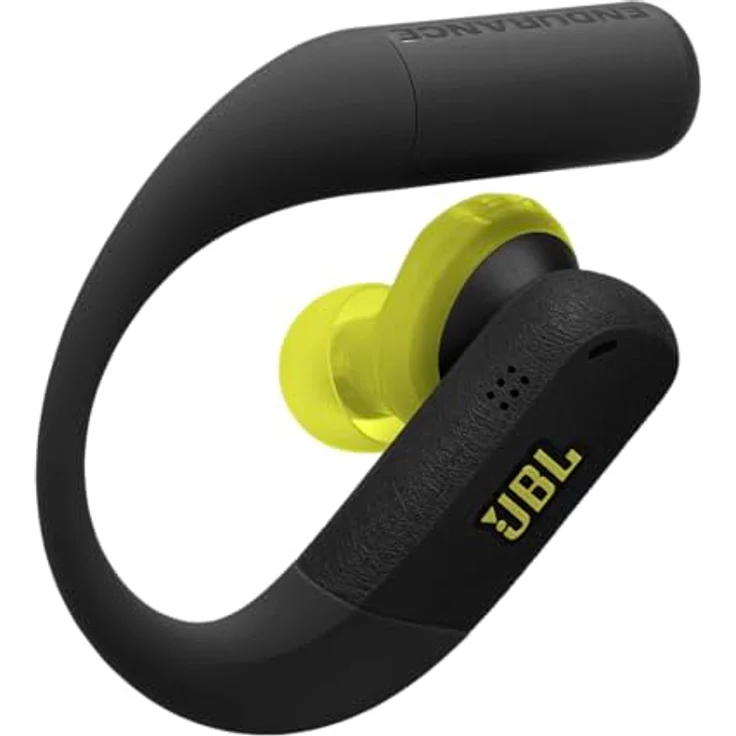 JBL Endurance Peak 4, In-Ear-True-Wireless-Sport-Kopfhörer mit Noise Cancelling, 48 h Akkulaufzeit, IP68 Schutz, Schwarz/Limette – Bild 4