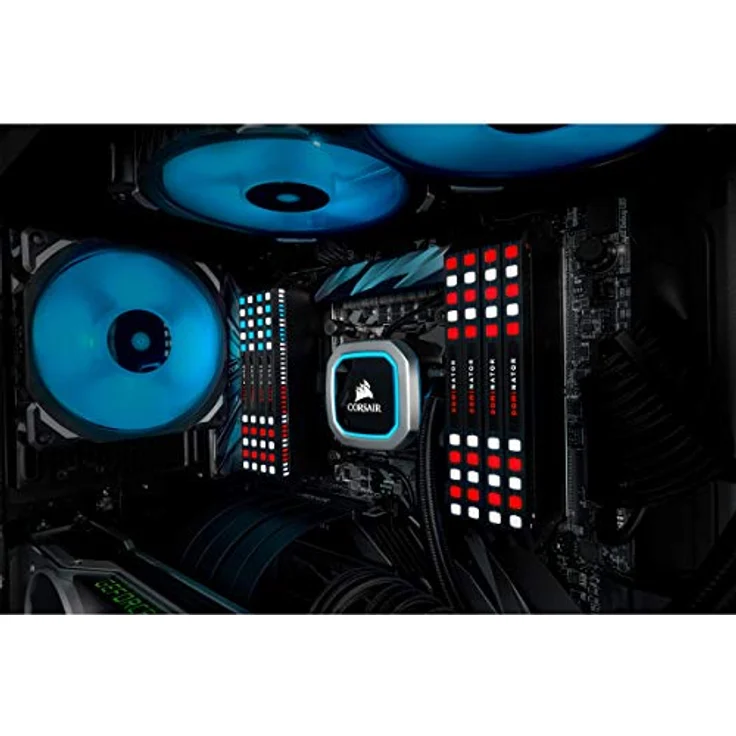 Corsair Dominator Platinum RGB 16GB (2x8GB) DDR4 3200MHz C16 Enthusiast RGB LED-Beleuchtung Arbeitsspeicher, schwarz - Preisvergleich – Bild 5