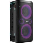 Hisense Party-Lautsprecher Party Storm, 300 W Bluetooth-Lautsprecher mit 15 Std. Akkulaufzeit, wasserdicht IPX4, Karaoke-Modus und kabellosem Ladegerät
