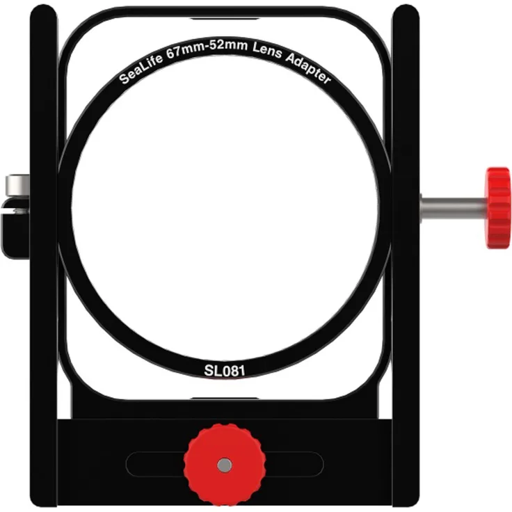 SeaLife SEALIFE SL054 52 mm Weitwinkelobjektiv Adapter für SeaLife SportDiver Gehäuse - Erhöhtes Sichtfeld und verbesserte Fokussierung, geeignet für 52 mm Gewindemontage Gehäuse