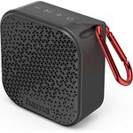 Hama Bluetooth-Lautsprecher Pocket 3.0 Box für Handy (kompakter Mini-Lautsprecher mit Bluetooth, AUX u. praktischem Karabiner klein, mobile Musikbox Bluetooth wasserdicht IP67, 14h Akku, 3,5W) schwarz