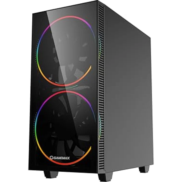 GameMax Black Hole 7815, Desktop-PC mit Ryzen 5 7500F, 16GB DDR5, 1TB SSD und RTX 5070 – Bild 5
