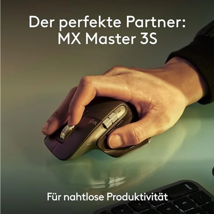 Logitech MX Keys S for Mac, Kabellose Tastatur mit Hintergrundbeleuchtung, macOS Optimiert, Grau – Bild 8