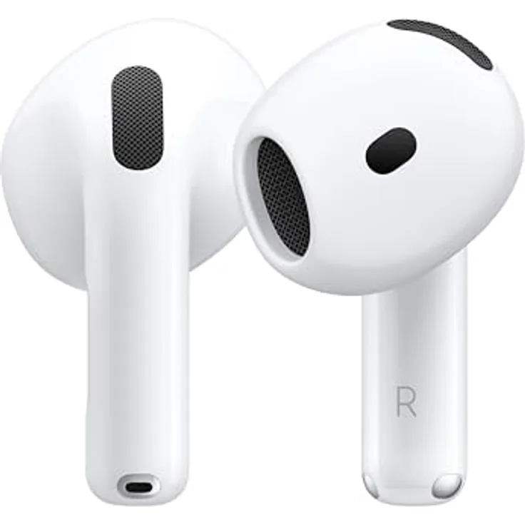 Apple AirPods (4. Generation) - Kabellose In-Ear Kopfhörer mit Bluetooth 5.3, ideal für Anrufe, Musik und Sport, Weiß