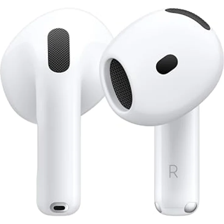 Apple AirPods (4. Generation) - Kabellose In-Ear Kopfhörer mit Bluetooth 5.3, ideal für Anrufe, Musik und Sport, Weiß – Bild 1