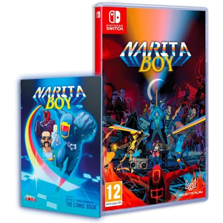 SELECTA PLAY Narita Boy (NSW), Nintendo Switch Game mit Pixel-Perfektionismus und retro Sound