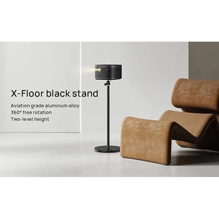 XGIMI X-Floor Stand Standfuß für XGIMI Projektoren, höhenverstellbar 48,3-88,9 cm, 360° drehbar, schwarz – Bild 6