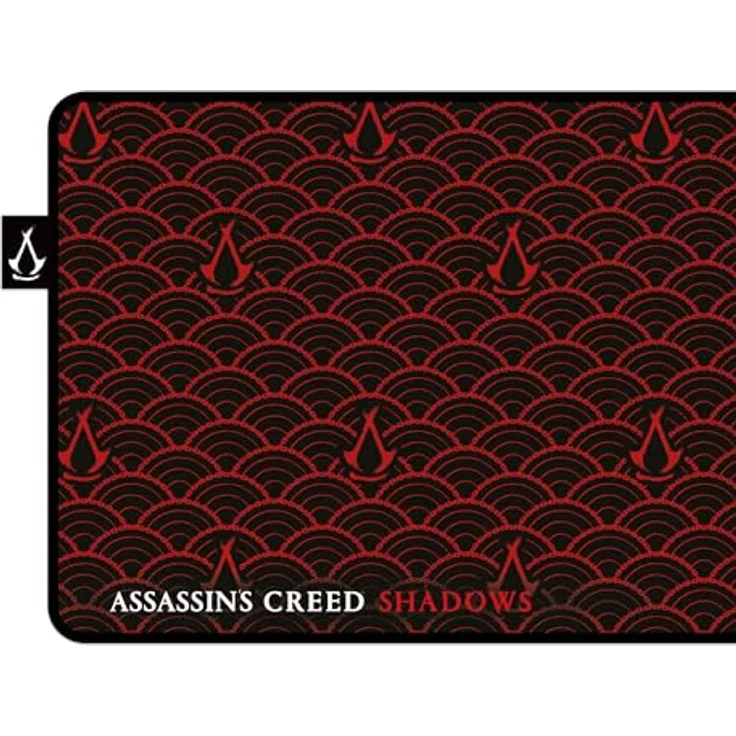 Freaks and Geeks Mauspad XL – Assassin's Creed Shadows, optimierte Gleitfähigkeit, rutschfeste Gummibasis, 770 x 295 mm, 3 mm Dicke – Bild 3