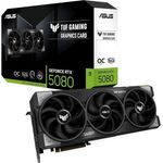 Asus ASUS TUF Gaming GeForce RTX 5080 OC Edition 16GB GDDR7 Grafikkarte (16 GB)