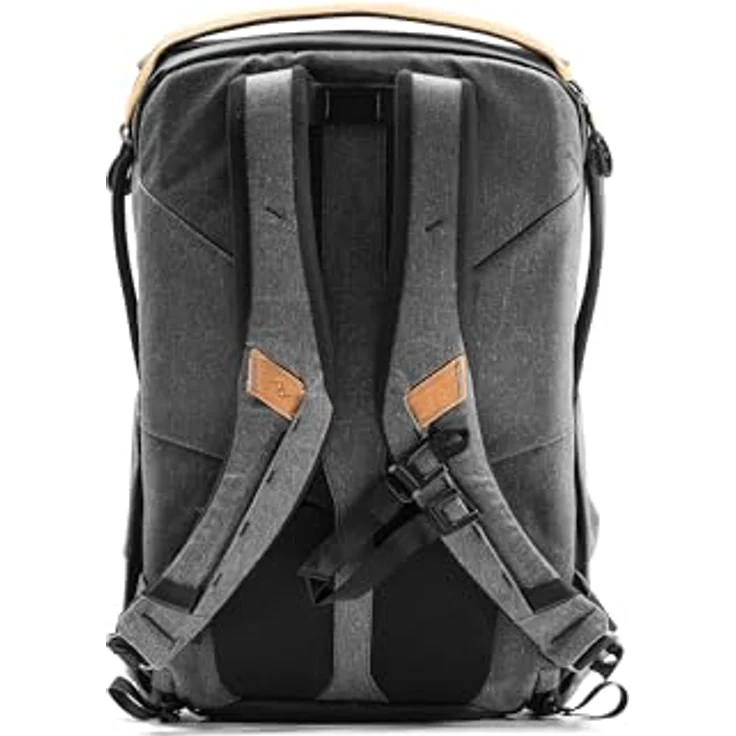 Peak Design Everyday Backpack 30L, Fotorucksack mit patentiertem MagLatch-System, wetterfest aus 100% recyceltem Nylon-Canvas, grau – Bild 3