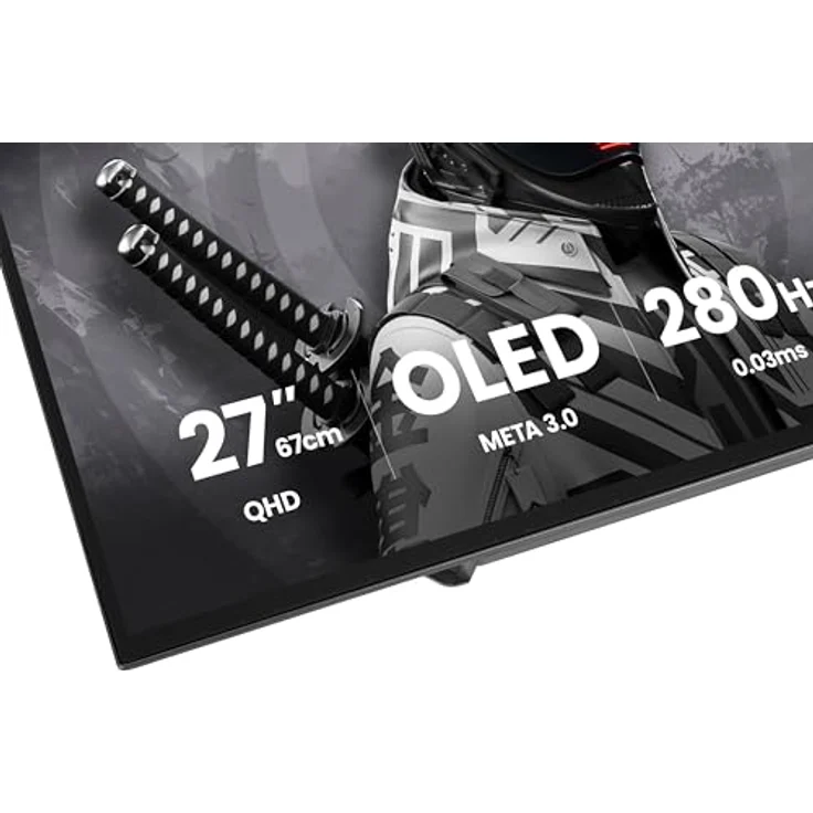 iiyama G-MASTER GOB2701QSC-B1, 27" OLED Gaming Monitor mit META 3.0 Panel, 1.500 Nits HDR und NVIDIA G-SYNC – Bild 11